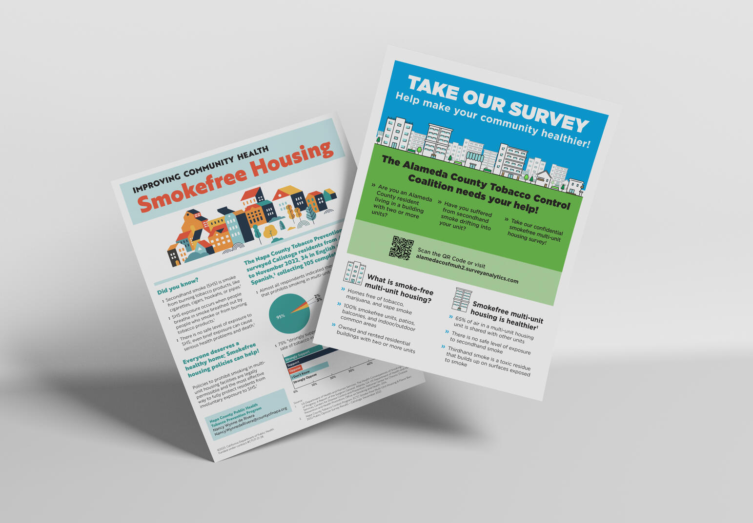 Smokefree Housing + Survey Flyers