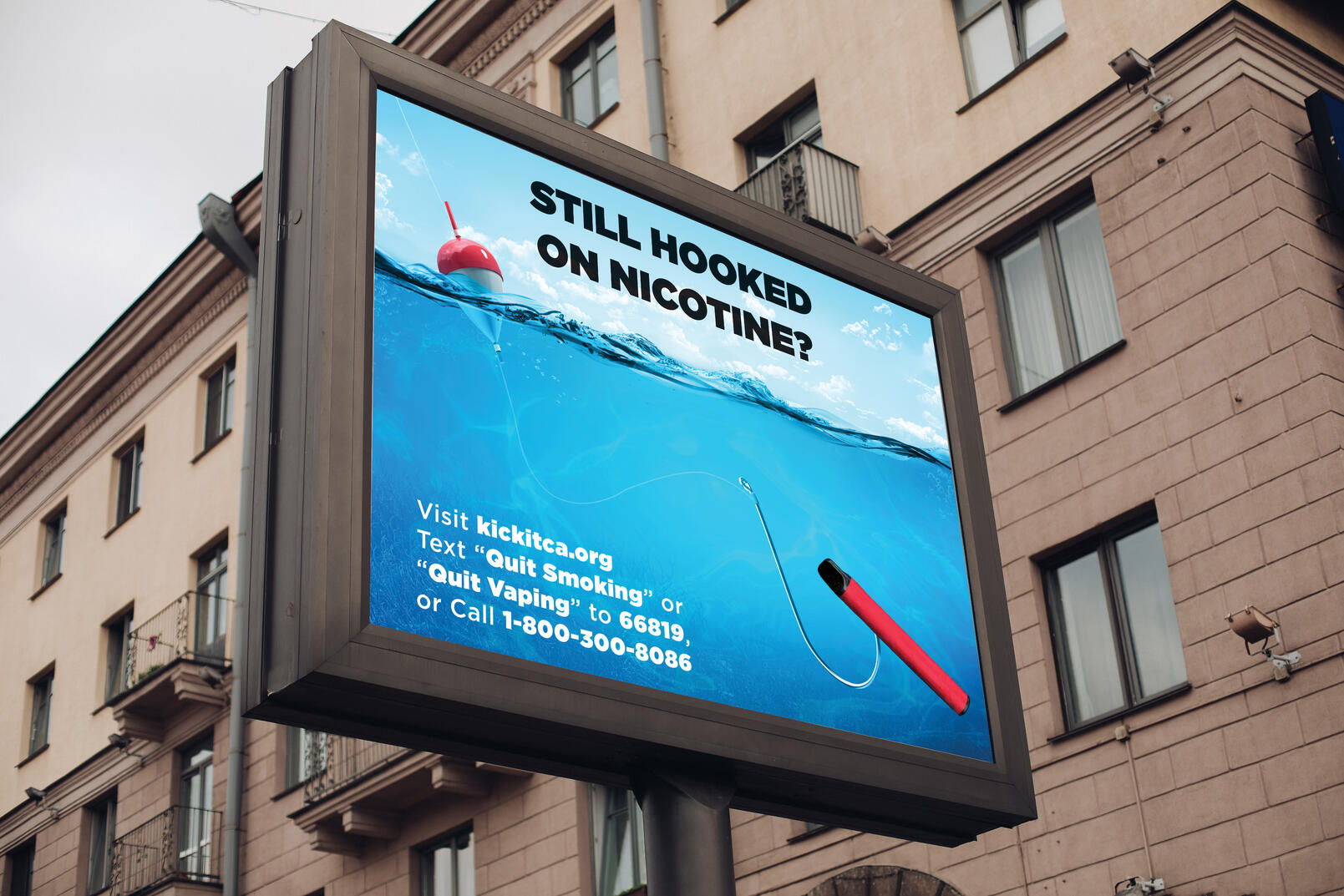 Mono County Quit Nicotine Bus Ad